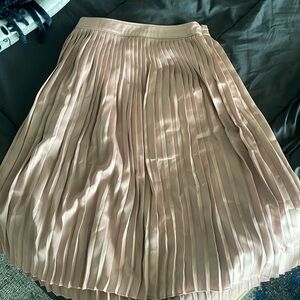 Dusty pink Abercrombie midi skirt